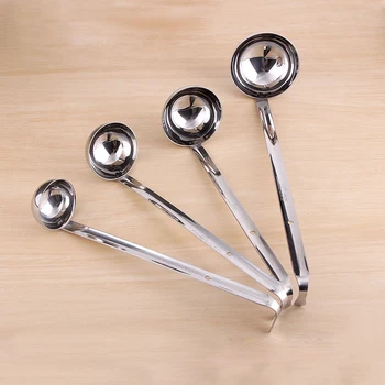 Stainless Steel Large Soup Spoon Colander  Long handle Ladle Skimmer Gadgets Kitchen Cooking Tools Tableware for Cooking Tool
