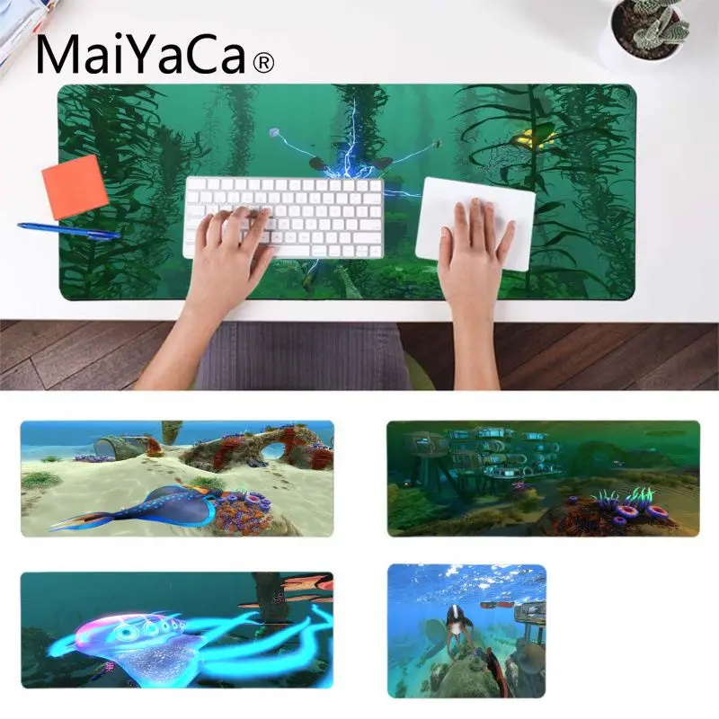 

MaiYaCa Subnautica game Durable Silicone Pad to Mouse Game Anti-Slip Durable Silicone Computermats