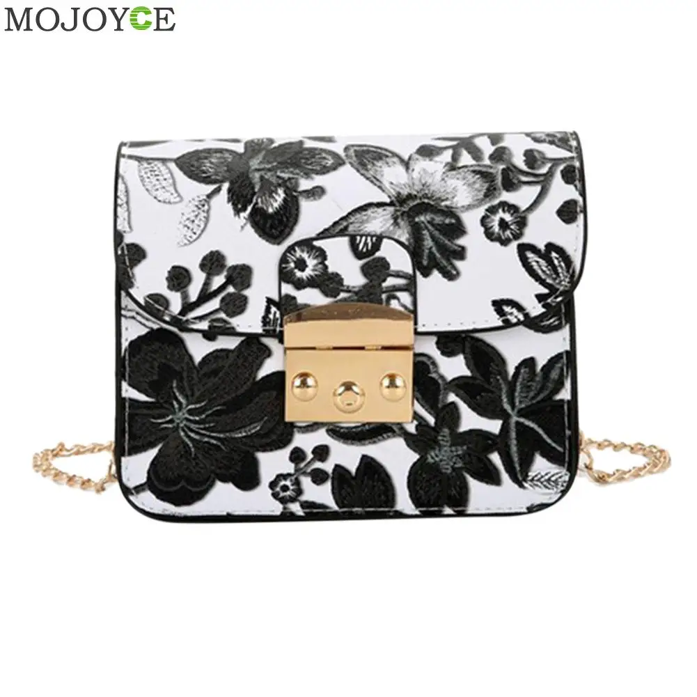 Flower Printed Women Leather Handbags Mini Chain Bag PU Shoulder Crossbody Bag Women Mssenger Bags Small Handbag Mini Bolsas Flower Printed Women Leather Handbags Mini Chain Bag PU Shoulder Crossbody Bag Women Mssenger Bags Small Handbag Mini Bolsas