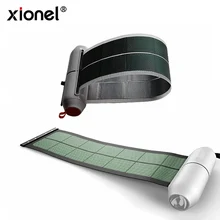 Xionel Rollable Flexible Portable Solar Panel Charger Rechargeable Solar Power Bank Charger