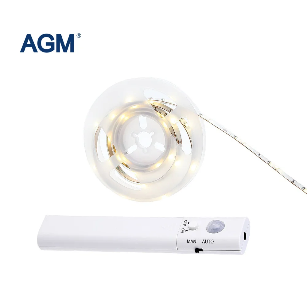 LED Motion Activated Night Light Flexible Strip Light Automatic Body