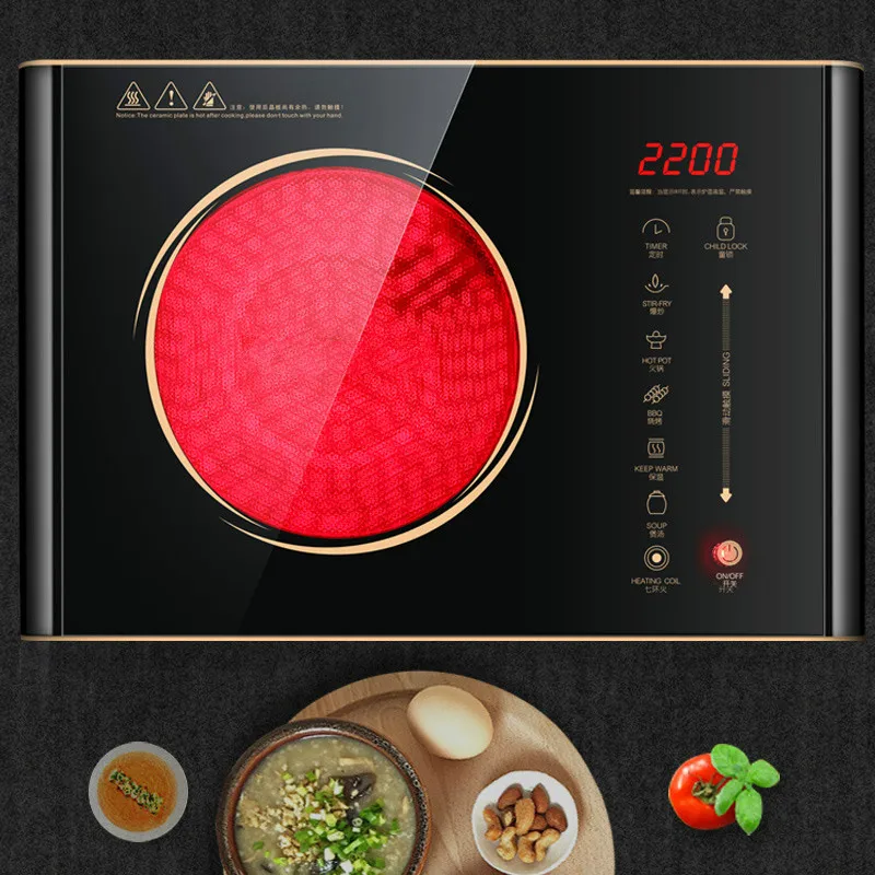 Hot Plates Electric ceramic furnace is used to stir fry intelligent non-radiative induction cooker big fire wave furnace.NEW | Бытовая