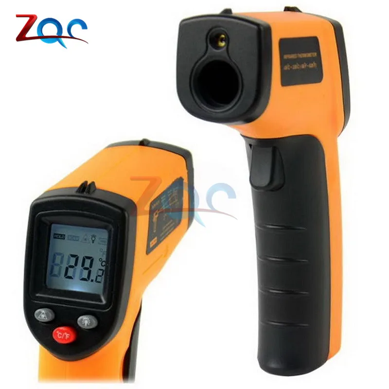 New Hot Laser LCD Digital IR Infrared Thermometer GM320 Temperature