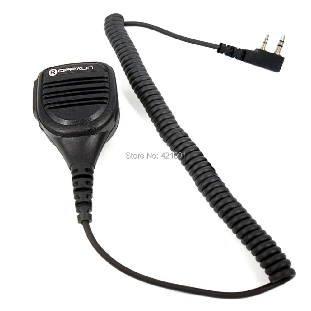 PTT ручной микрофон Динамик микрофон для Baofeng UV5r UV-5R UV-82 BF-888S GT-3TP Kenwood TK-3107 HYT рация двухстороннее радио