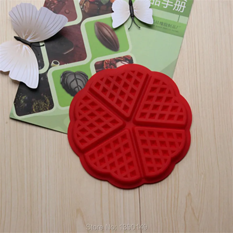 silicone cake mould larger waffles nestle chocolate cookie mold 