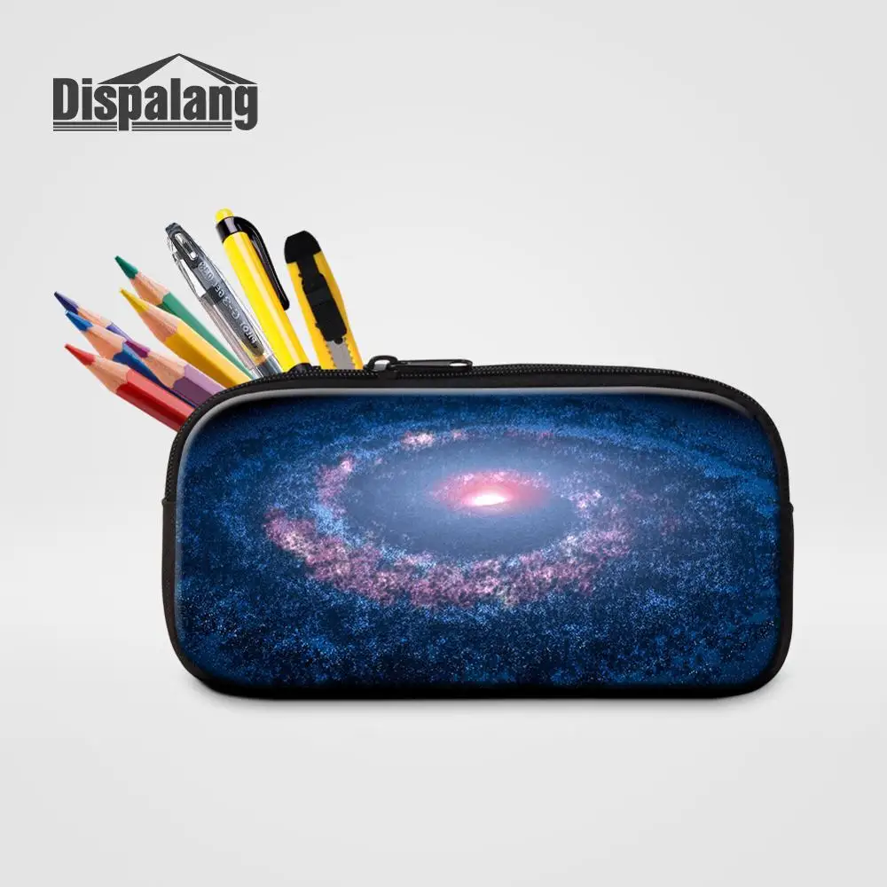 Небесно-голубой Dispalang Косметичка женская мини-сумка для рук Galaxy Star пенал для школы офисные принадлежности канцелярские сумки для хранения пенал - Цвет: Небесно-голубой