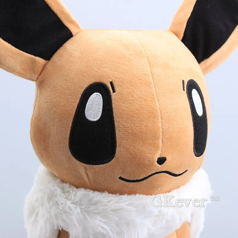 Большой размер 45 см Пикачу Eevee Peluche Игрушки Eevee мягкие куклы Детский подарок