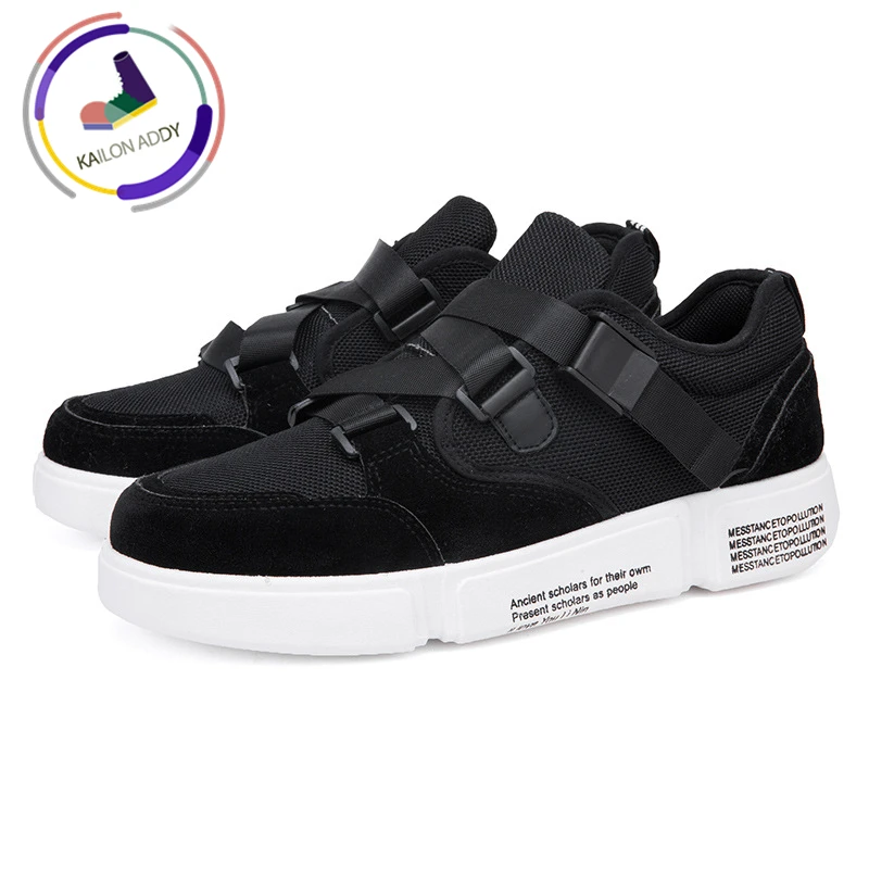

KAILON ADDY Low Flying Woven Shoes INS2019 Spring and Autumn Sports Shoes New Buckle Men's Casual Shoes Fashion Wild Men's Shoes