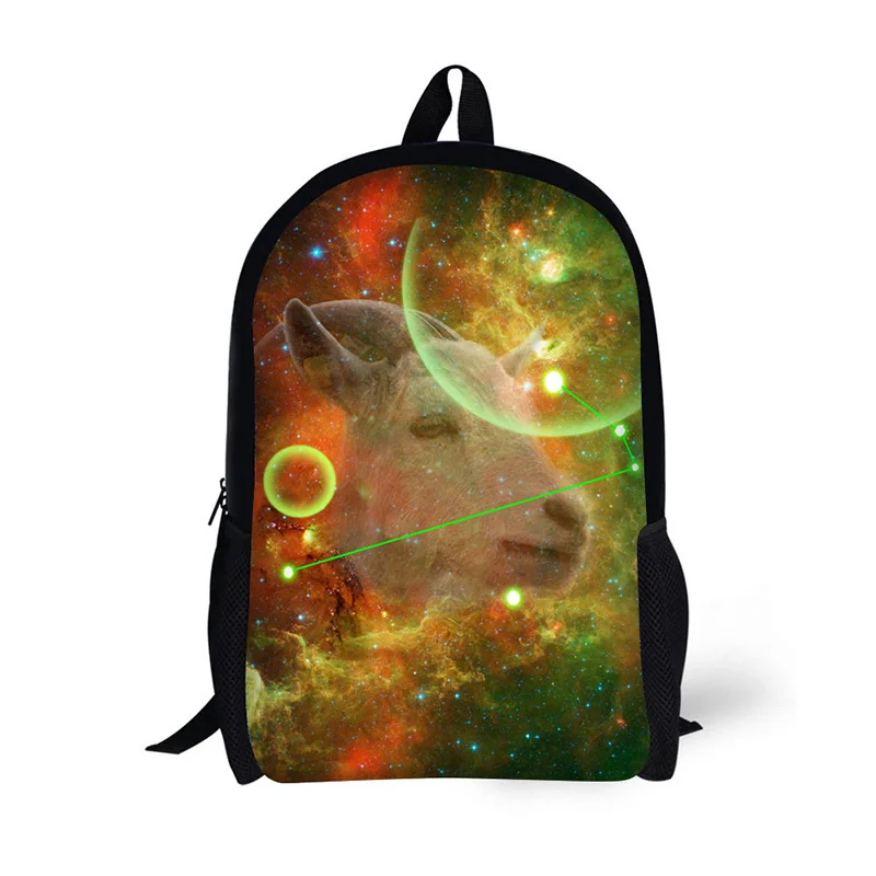 Школьный рюкзак дети рюкзак Cosmic Sky узор Классический печать для средней школы Рюкзаки для подростков - Цвет: 6412C