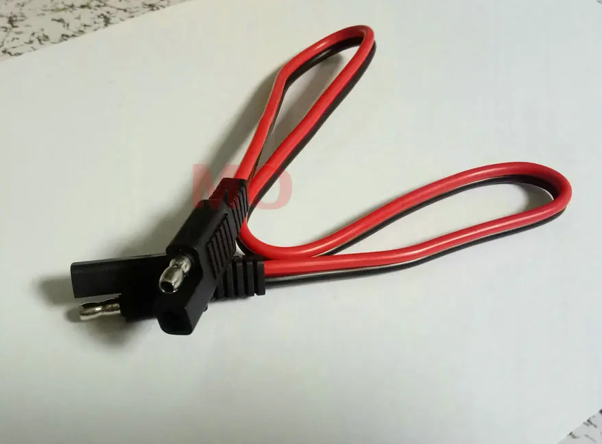 10 шт. 1 м кабель 18AWG SAE к SAE DC мощность Автомобильный разъем