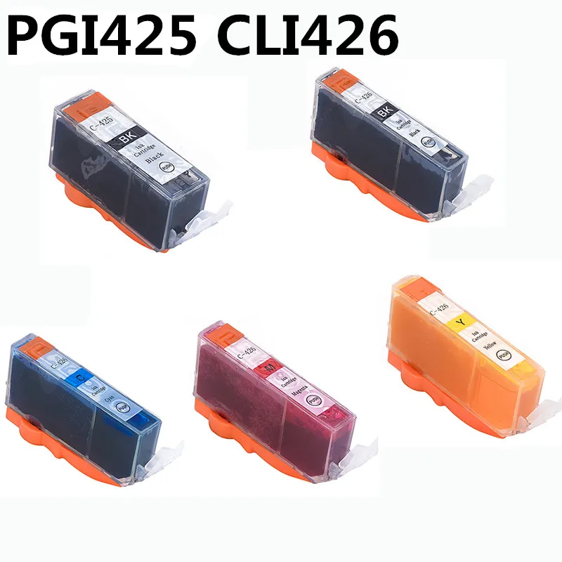 

Чернильный картридж PGI425 426, совместимый с Canon Pixma IP4840 IP4940 IX6540 MX714 MX884 MX894 MG5140 MG5240 MG5340 MG6140 MG6240 MG8140