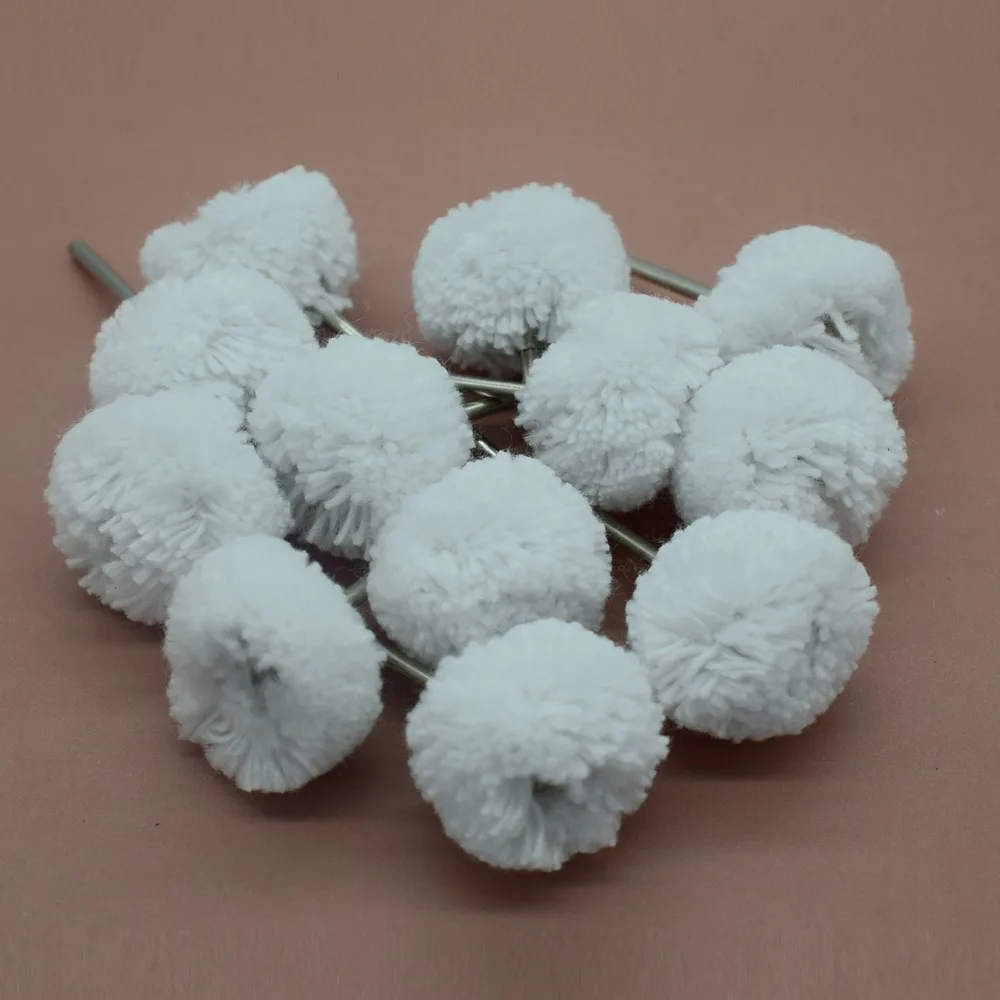 

20pcs Mounted Cotton Buffs Polishing Brushes Fit DREMEL & FOREDOM