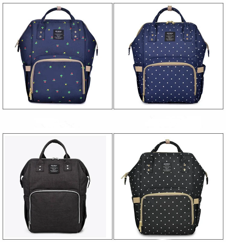 Fashion Diaper Bag Waterproof Travel Mummy Backpack Multifunction Maternity Nappy Bag Large Capacity Baby Stroller Bags For Mom (17)