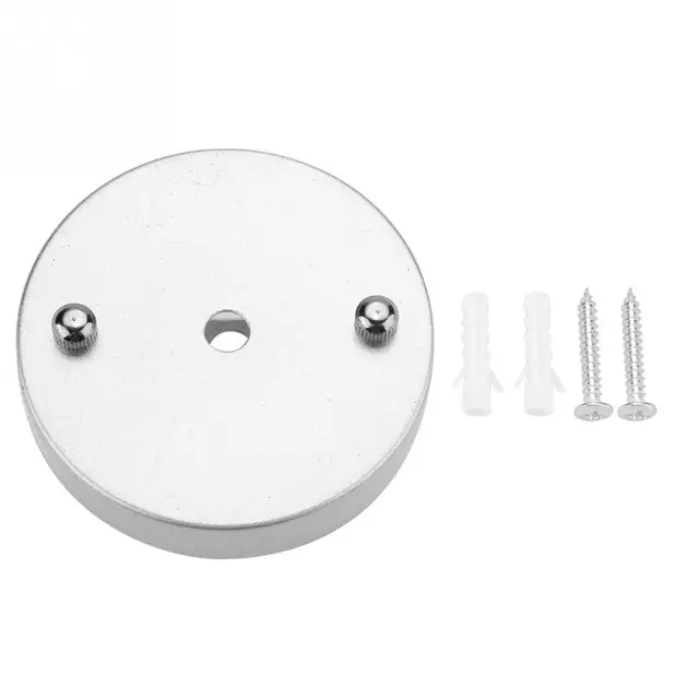 Buy 1Pcs 10CM Ceiling Light Base Plate Round Metal