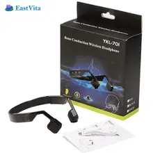 EastVita костной проводимости Спортивные Bluetooth 4,0 наушники для сотового телефона стерео наушники гарнитура микрофон громкой связи r25
