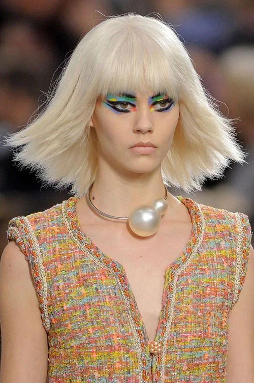 Double Big Simulated Pearl Adjustable Golden Opening Hoop Choker Punk Necklace for Women - Image 3