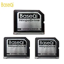 Baseqi Ninja Stealth Drive 256G Алюминиевый Minidrive sd-карта для Macbook Air 13 дюймов