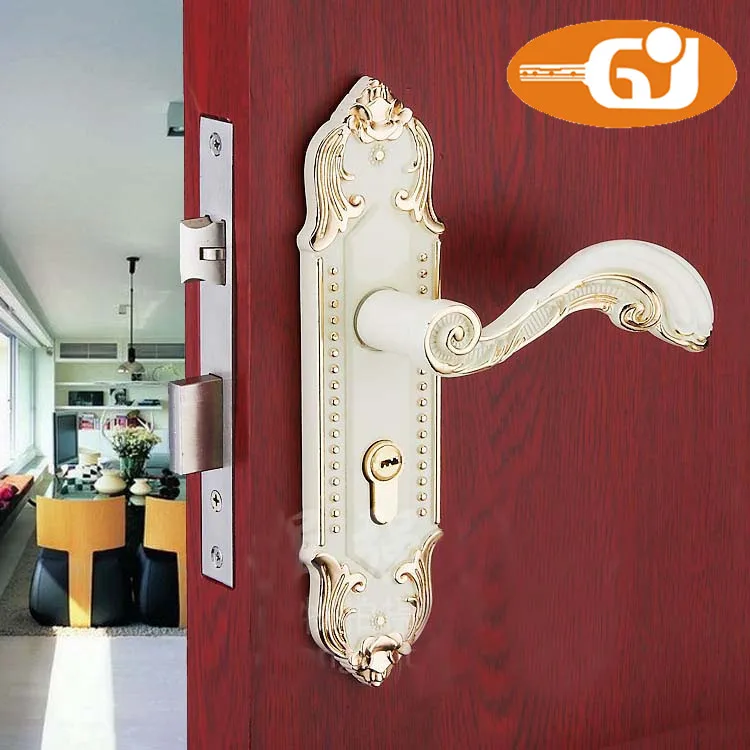 

2018 style european door handle lock full set