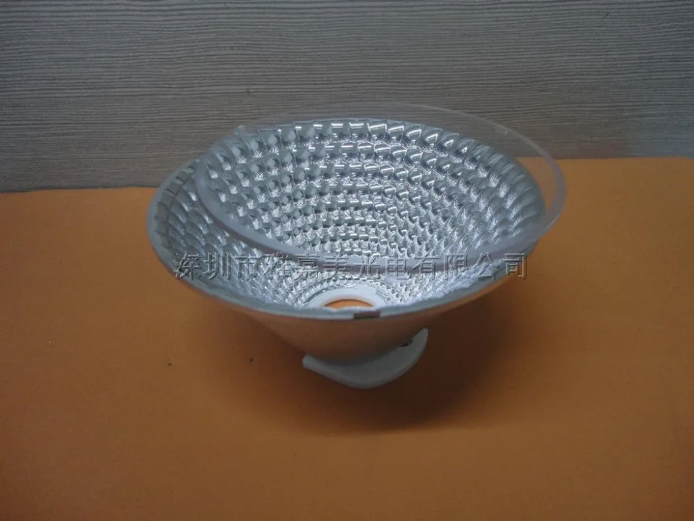 

Plastic Reflectors Diameter 92MM-24 Degree or 60 Degree, CREE,Citizen,Luminus,Sharp COB High Power LED Reflectors