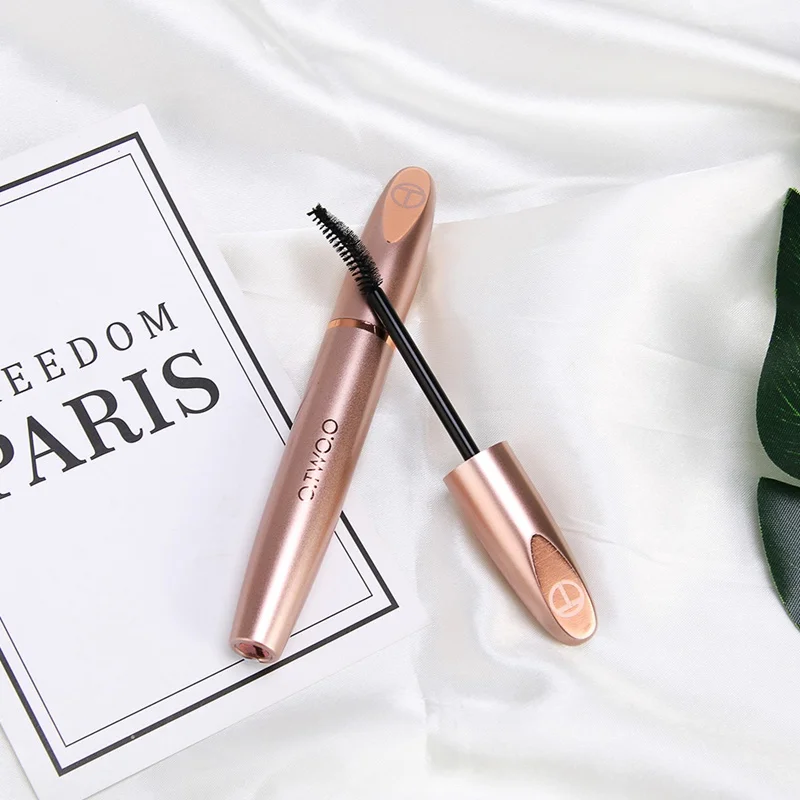 

O.TWO.O 4 D Silk Fiber Eyelash Mascara Easy To Wear Waterproof Long Black Eyelash Extension Eye Lashes Brush Eyes Makeup