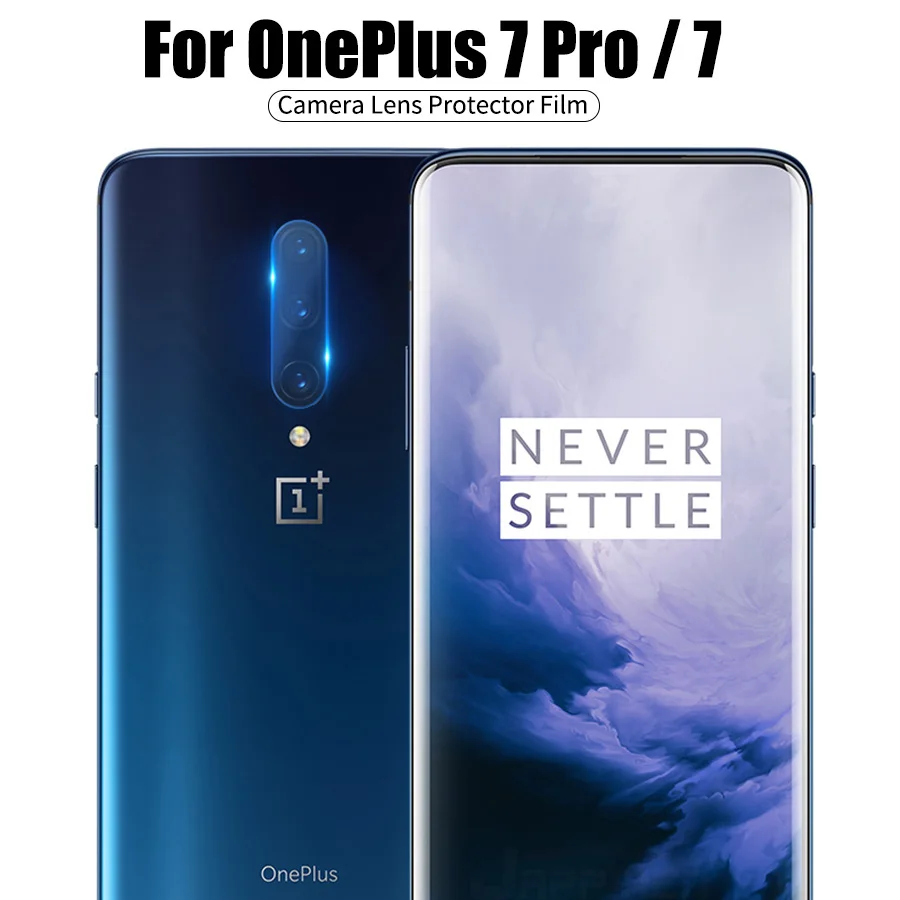 

10pcs 2.5D Back Camera Lens Tempered Glass For OnePlus 7 Pro Protective Glass For OnePlus 7 6 6T Camera Len Film