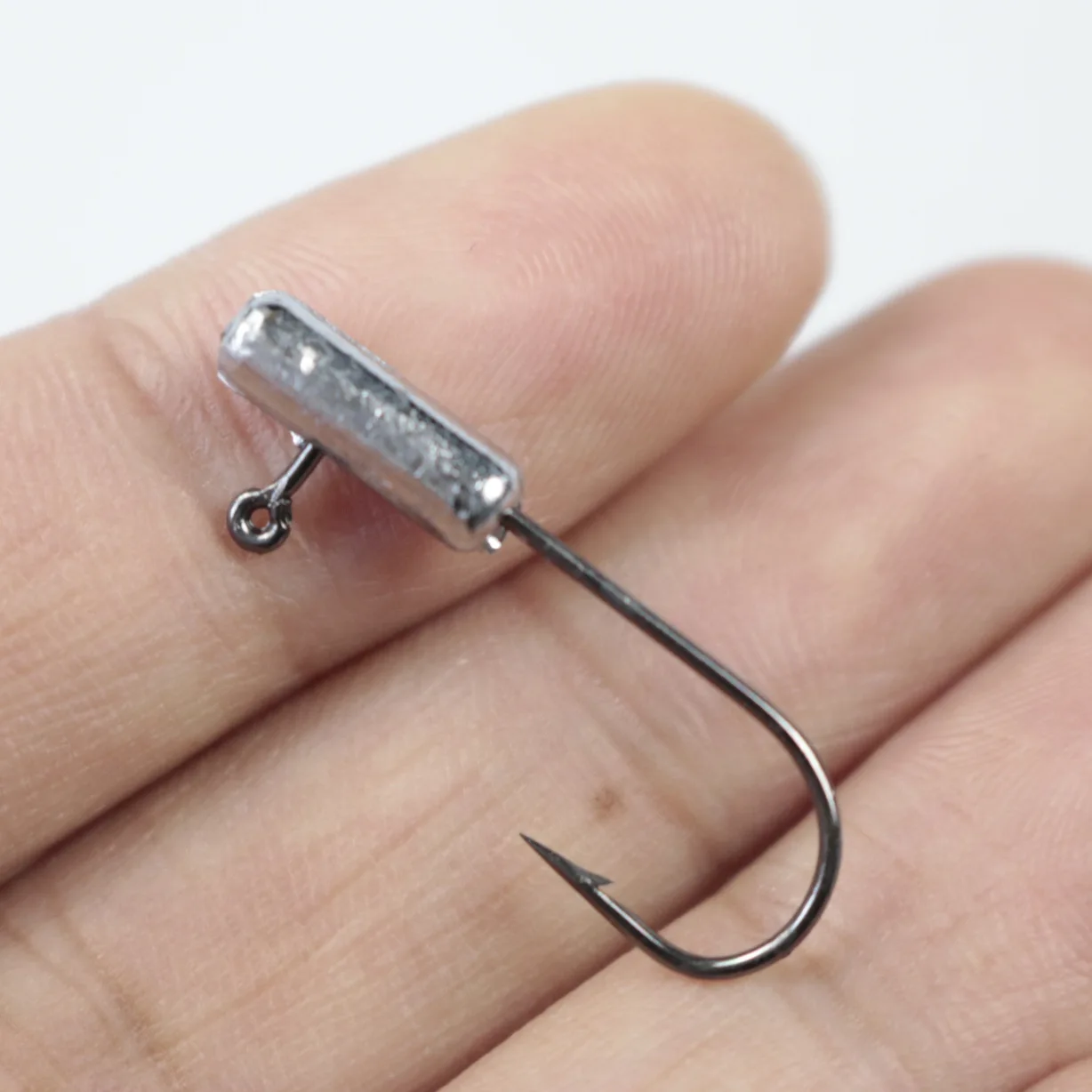 

5pcs/lot fishing hook jig lead head fishing hooks 1.5g single hook for soft lure Jigging Worm Shad Hook