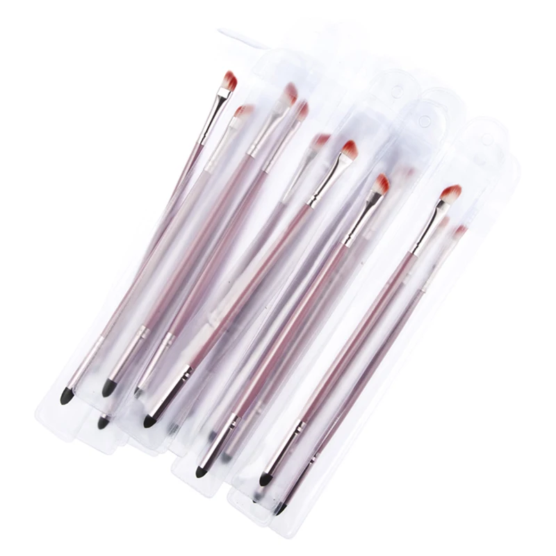 

1PC PINK Makeup BRUSH blending liquid cream gel powder eyeshadow eyelid face blender makeup brushes eye shadow make up brush