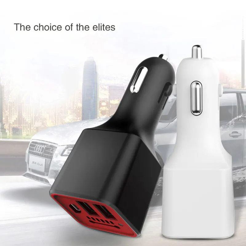 Vehemo Dual usb type-C автомобильный очиститель воздуха зарядное устройство Портативный usb-разъем для автомобиля автомобиль телефон автомобильные аксессуары