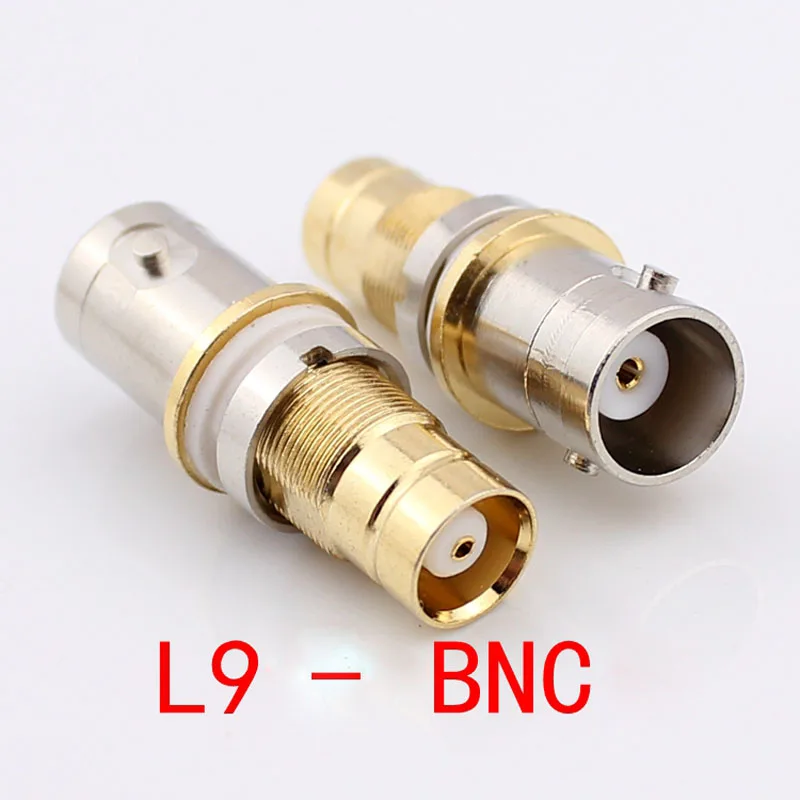 

2pcs BNC Connector / L9-KK / BNC Female To L9 Female Adapter / BNC / L9 Adapter Signal Connector BNC / L9