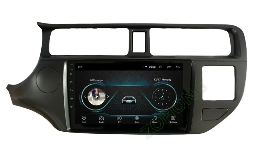 DSP 2.5D 2+ 32 ГБ Android 9,0 Автомагнитола для Kia K3 RIO 2013 2012 2011 Автомобильный DVD мультимедийный плеер Автомобильный gps навигатор Авторадио