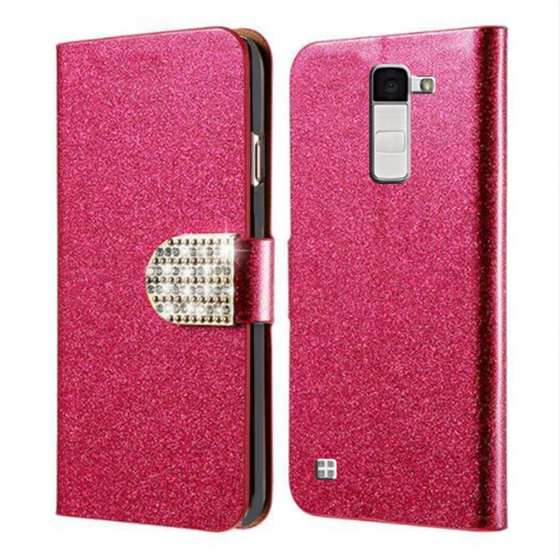 Флип чехол для LG K8 винтажный кошелек кожаный телефона Lte K350 K 8 4G 5 0 &quot с подставкой