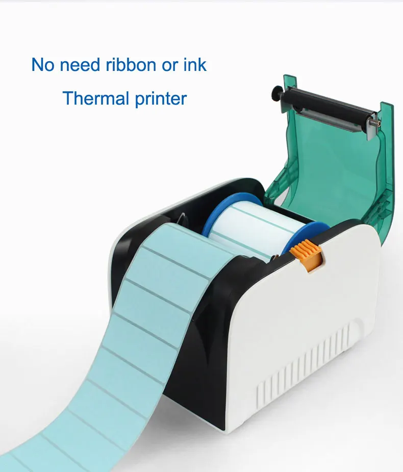 High quality Thermal bluetooth Qr printer Qr code clothing label printer 20-80mm sticker printer