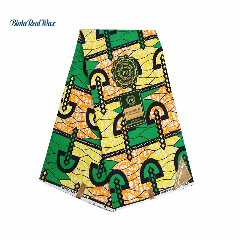 

100% Polyester Real ankara Wax dutch African Wax Prints Fabric Guarantee Dutch Wax African Fabric for Dress PL691