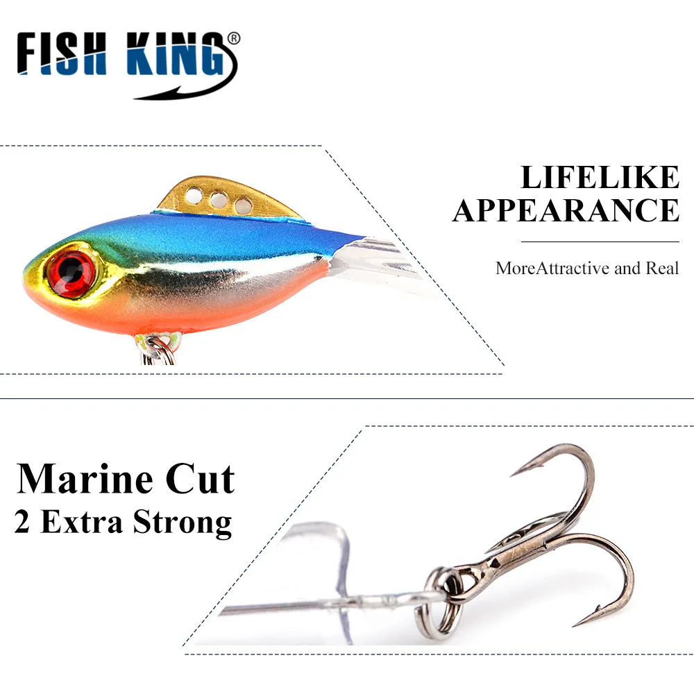 FISH KING приманка для зимней подледной рыбалки 1 шт. 38 мм 65 балансир жесткая