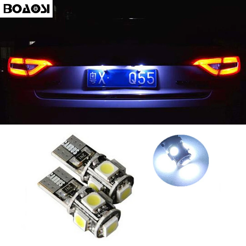 4x W5W SMD 5050 Автомобильная фотолампа Canbus 168 194 192 для mazda 3 Axela 6 фонарей|led t10|canbus no errorsuper