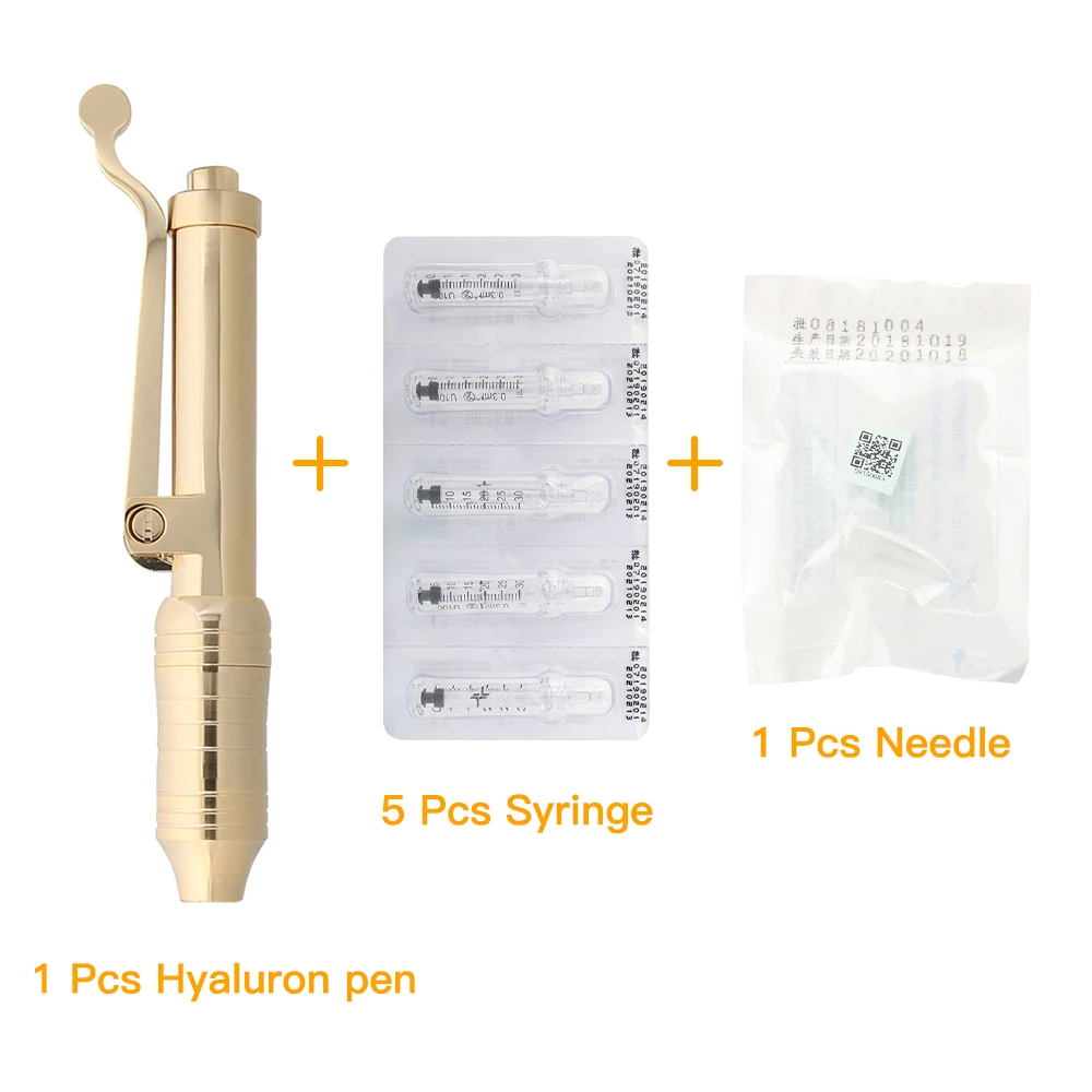 

Hyaluronic Injection Pen Atomizer Pen Kit Massage High Pressure Acid Guns Anti Wrinkle Water Syringe Needle Beauty Tools