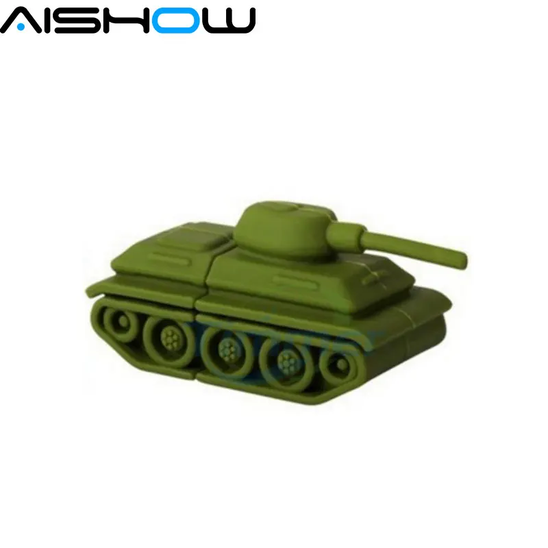 

Green mini Tanks USB Flash 2.0 Memory Drive Stick Pen/Thumb/Car Wholesale 4GB-64GB