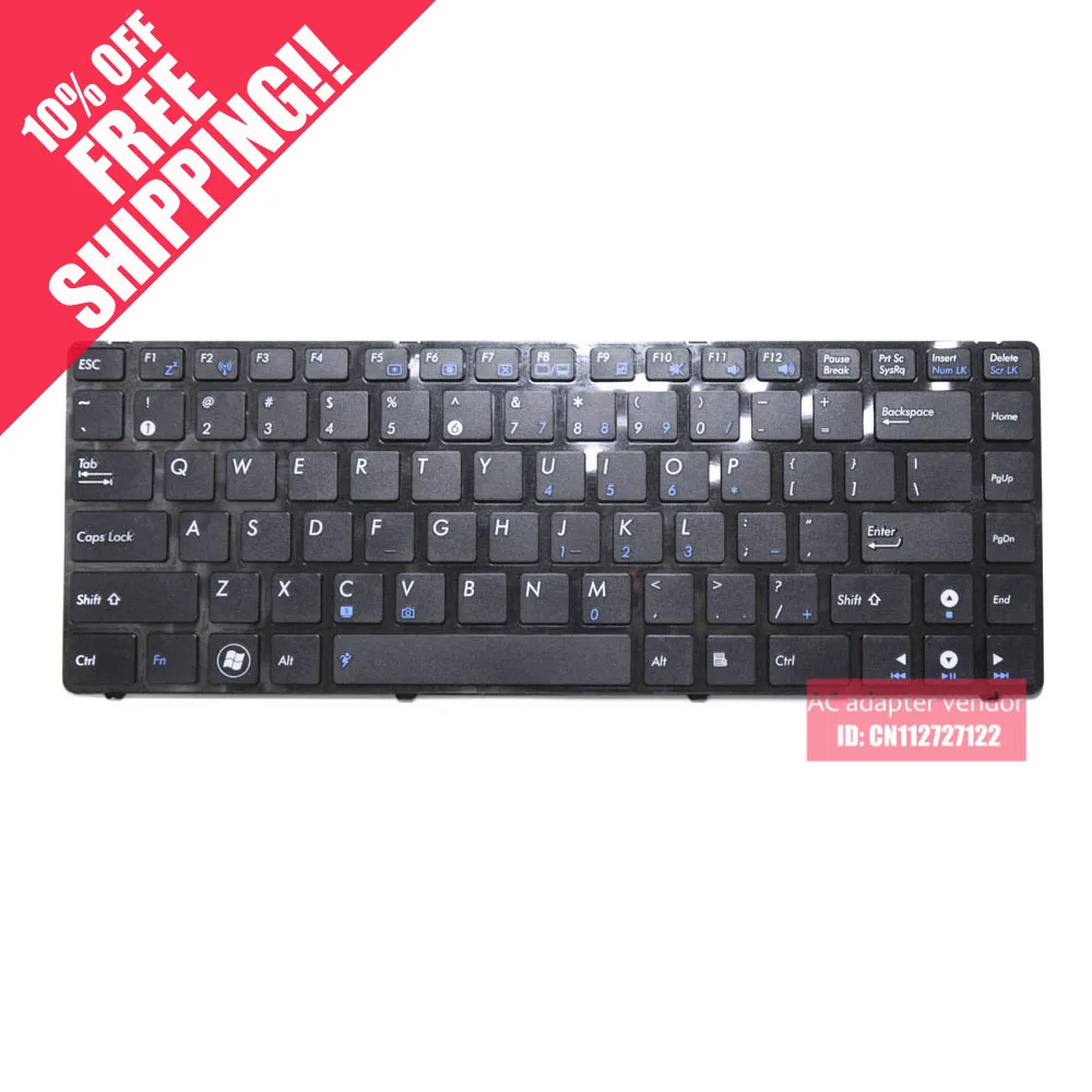 Клавиатура для ноутбука Asus K43TA N82 U30 U30J U30JC U80 U80E U80V U81 UL80 X42J X43 | Компьютеры и офис