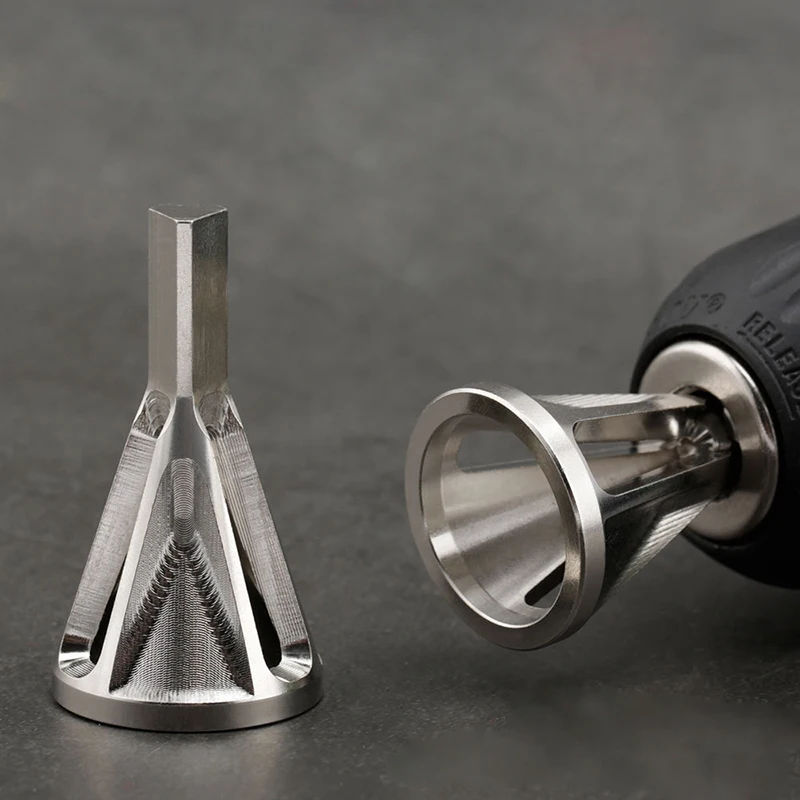 

New Useful Deburring External Chamfer Tool Stainless Steel Remove Burr Tools for Drill Bit M25