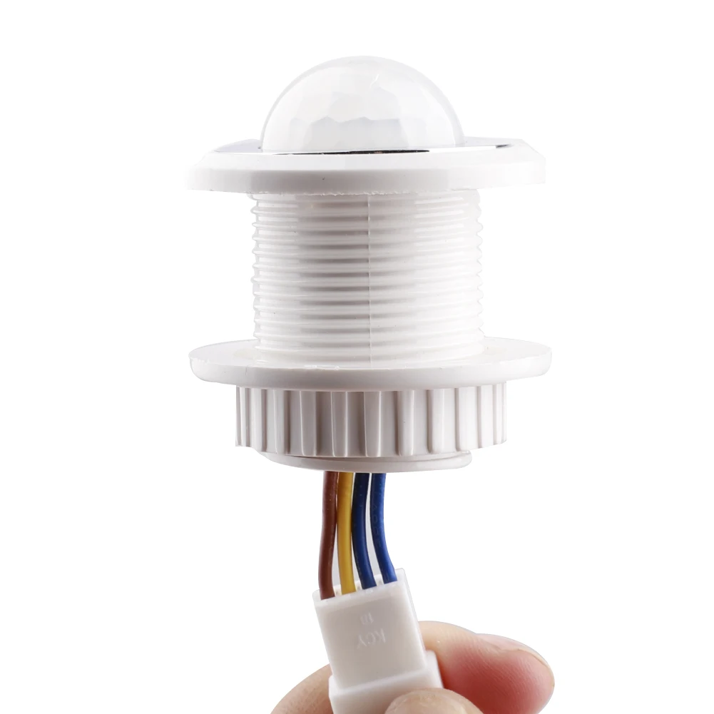 

New ight Bulb Switch Time Delay for Home Lighting LED Lamp Adjustable Infrared Body Sensor Switch Motion Detector L