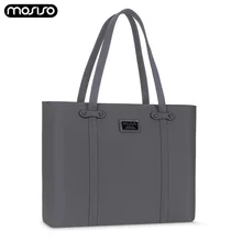 MOSISO модная новинка из искусственной кожи сумка для ноутбука для женщин 13 14 15 дюймов водонепроницаемые сумки для ноутбука чехол портфель сумки Компьютерная сумка через плечо