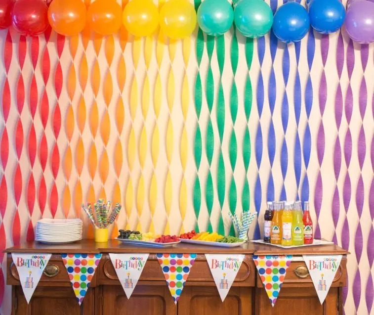 GiveU 6roll Lot 150m Rainbow Party Crepe Paper Streamers Babyshower GiveU 6roll Lot 150m Rainbow Party Crepe Paper Streamers Babyshower