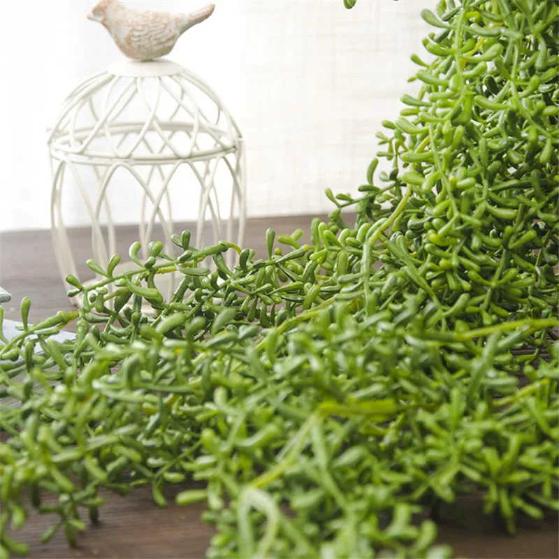 

Simulation Walled Buddha Beans Plant Diy Artificial Fake Green Wedding Decoration Hotel Background Party Home
