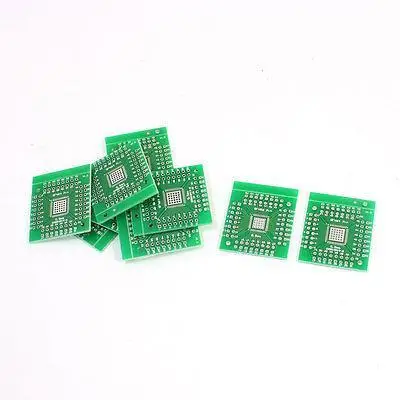 

20 шт. SMD QFN56 QFN64 0,5 мм к DIP56 DIP64 2,54 мм IC PCB адаптер конвертер