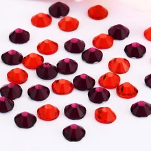 Rhinestone Accessories 3D Nail Art Rhinestones ss3 ss4 ss5 ss6 ss10 ss12 ss16 ss20 ss30 ss34 Glass/Crystal Non HotFix Nail Art D