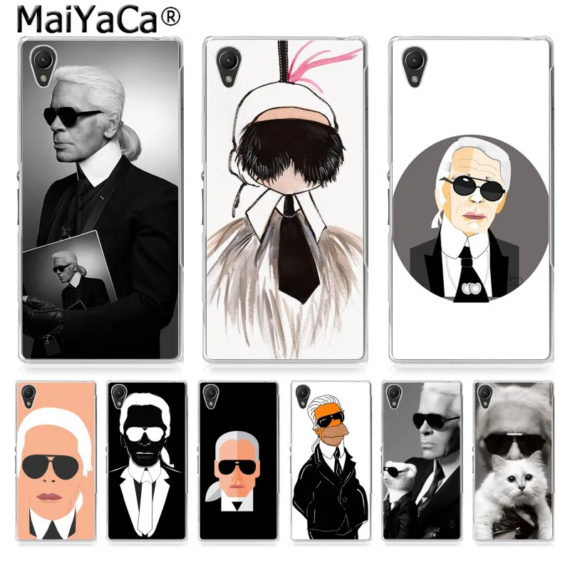 

MaiYaCa Fashion Karl Lagerfeld Luxury TPU Rubber Phone Case cover for Sony Z2 Z3 Z4 Z5 Z5c for LG G3 G4 G5 for MOTO G Cover