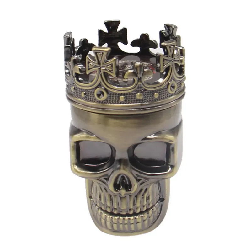 

Hot Selling Cool King Skull Tobacco Herb Spice Grinder Crushe