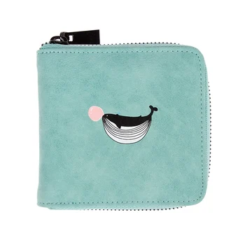 

New Fashion Women Animal Printing Wallet Female Good Quality Short Purse Cards Holder Coin Clutch Handbag
