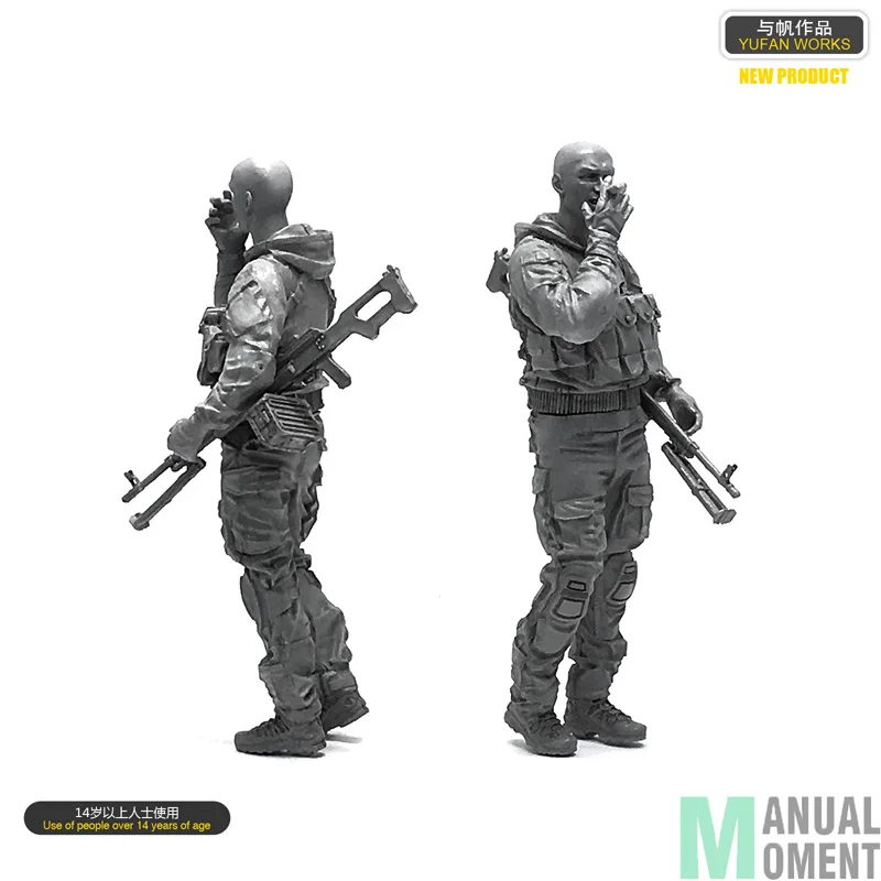 Миниатюрный 1/35 ВМС США Seal Commando для отдельного солдата Смола Модель Рисунок комплект Лоо-18