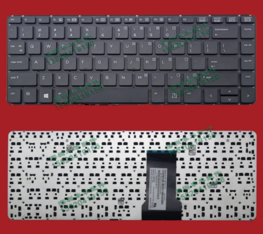 US клавиатура для Pro книга 430 G1 для hp Клавиатура ноутбука без границы